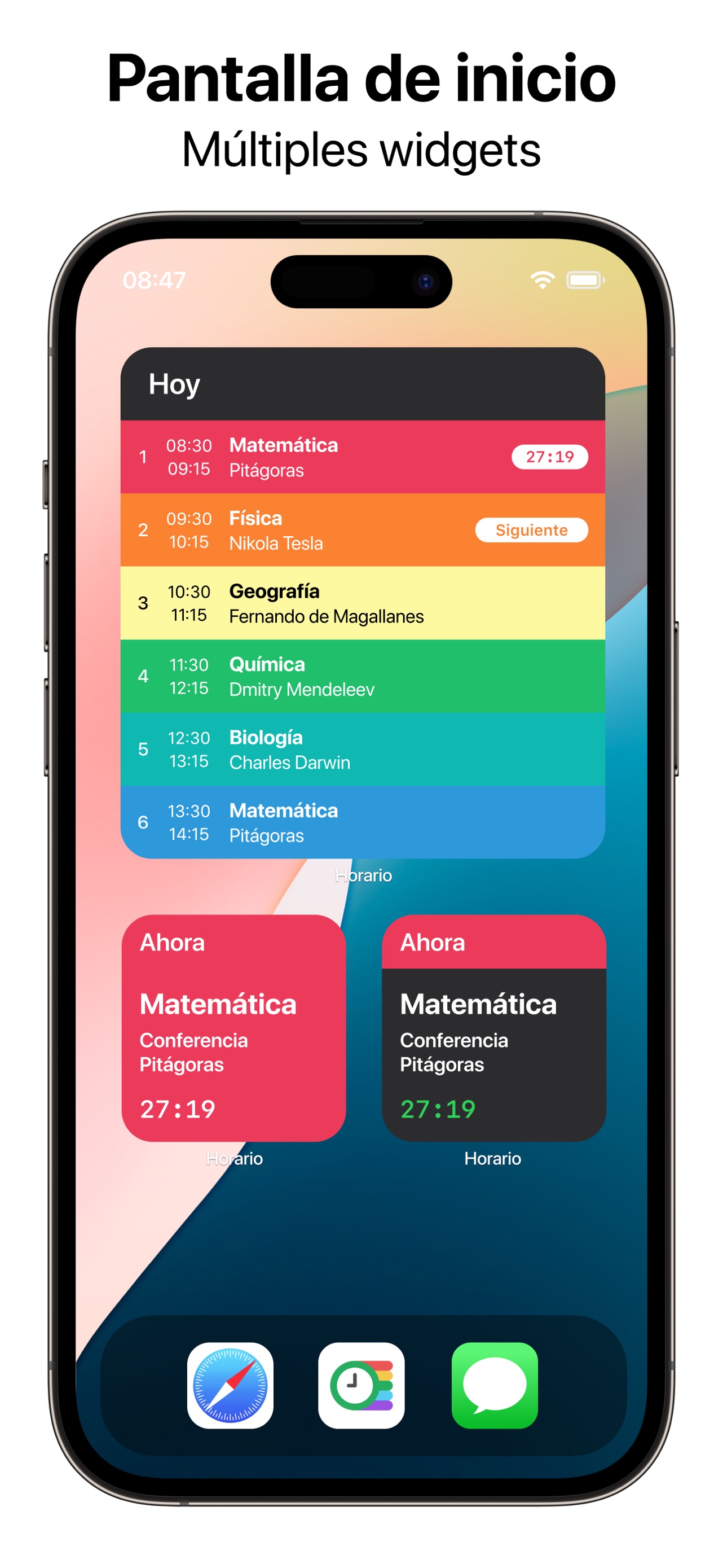 Captura de pantalla de Agenda Personal y Horario: La Revolución de la Gestión Académica Digital