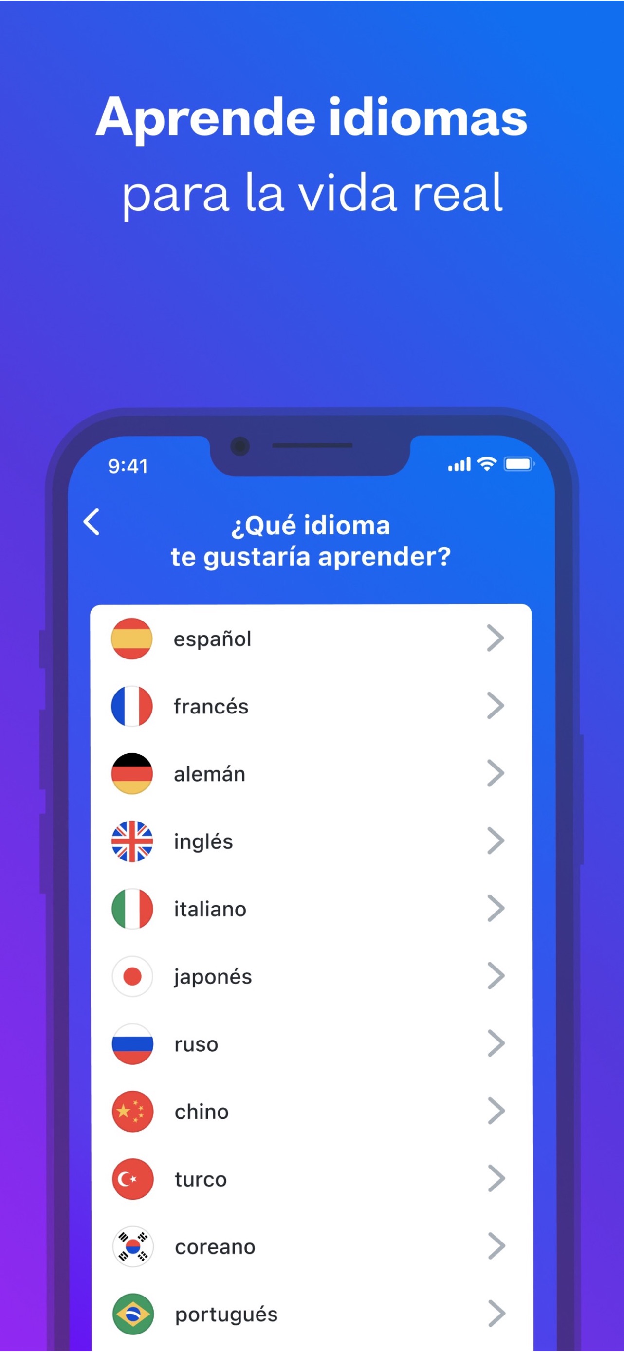 Captura de pantalla de Busuu Aprender idiomas, inglés: Análisis Completo de la App
