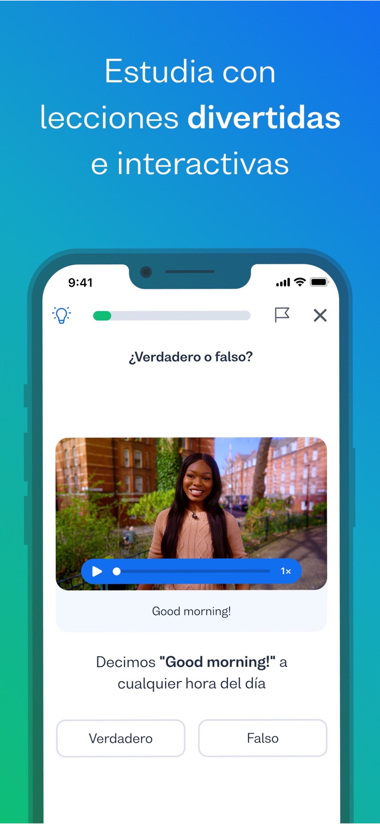 Captura de pantalla de Busuu Aprender idiomas, inglés: Análisis Completo de la App