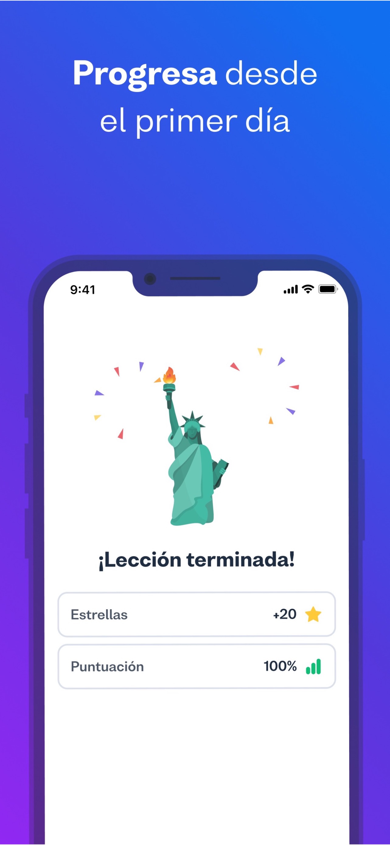 Captura de pantalla de Busuu Aprender idiomas, inglés: Análisis Completo de la App