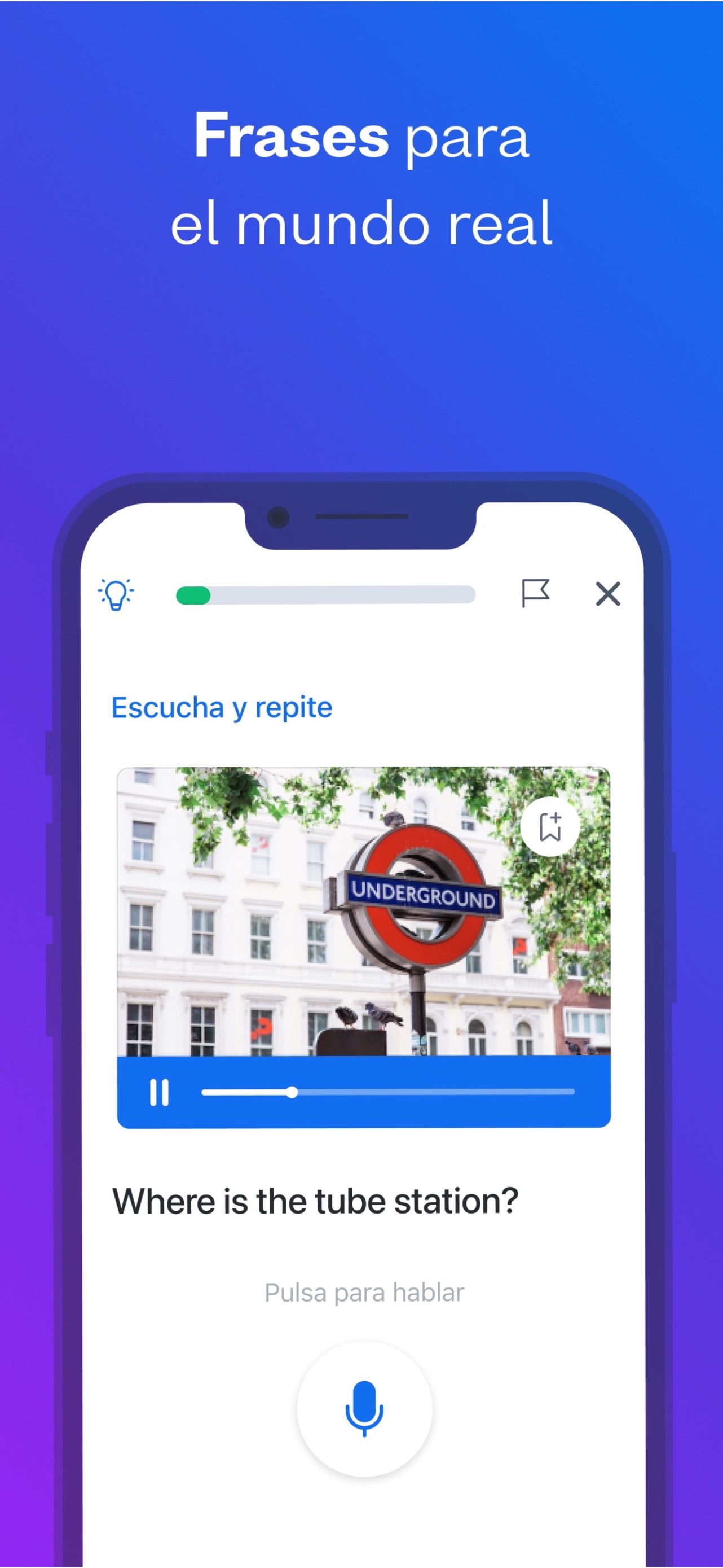 Captura de pantalla de Busuu Aprender idiomas, inglés: Análisis Completo de la App