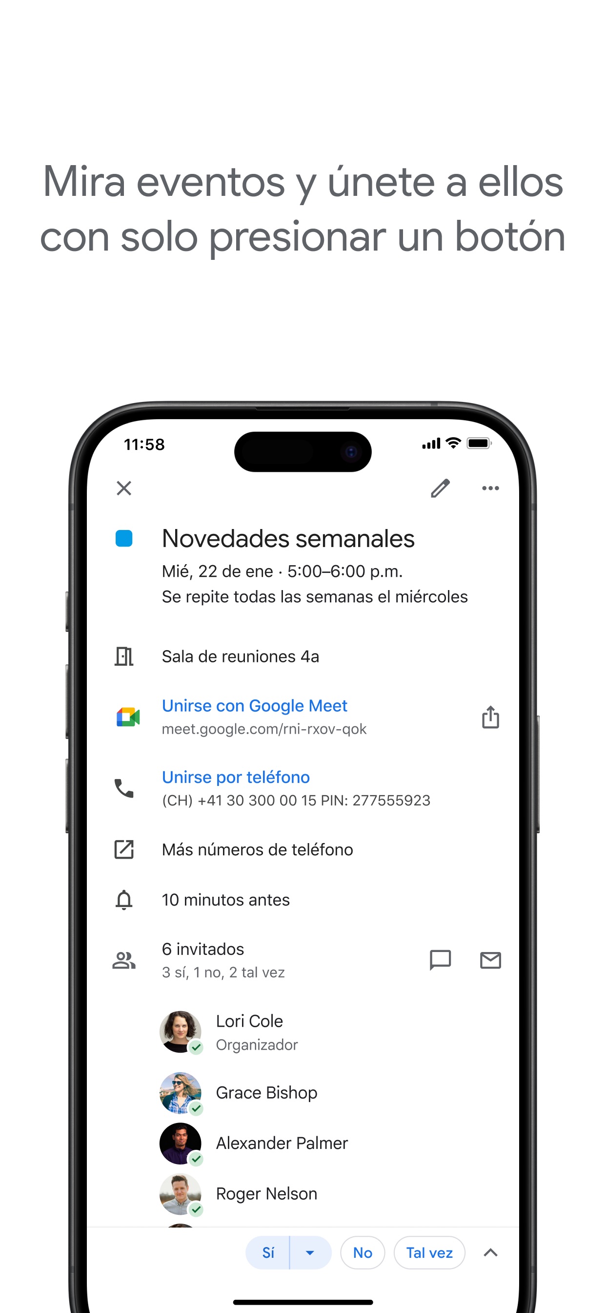 Captura de pantalla de Calendario de Google: La Evolución Definitiva de la Gestión de Tiempo
