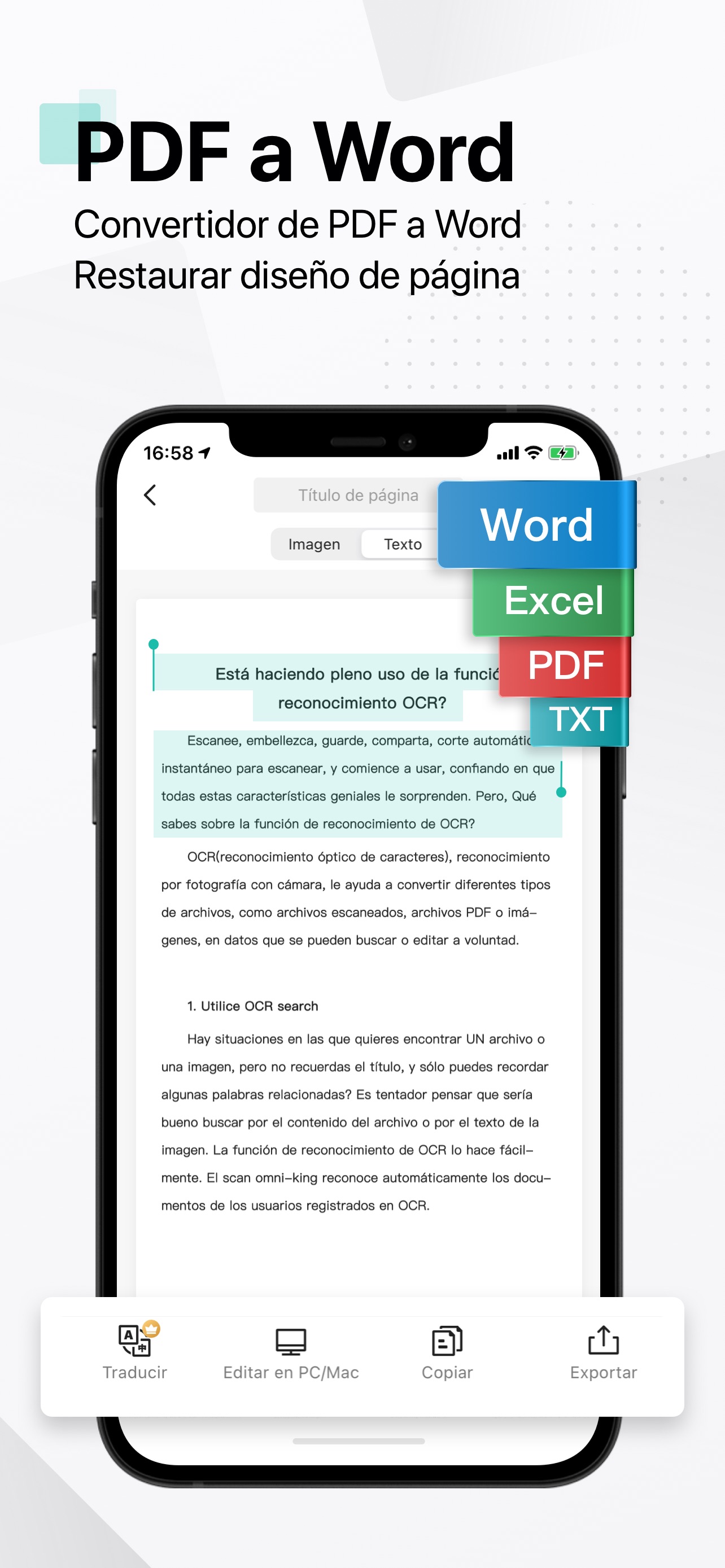 Captura de pantalla de CamScanner: El Escáner de Documentos más Inteligente y Completo