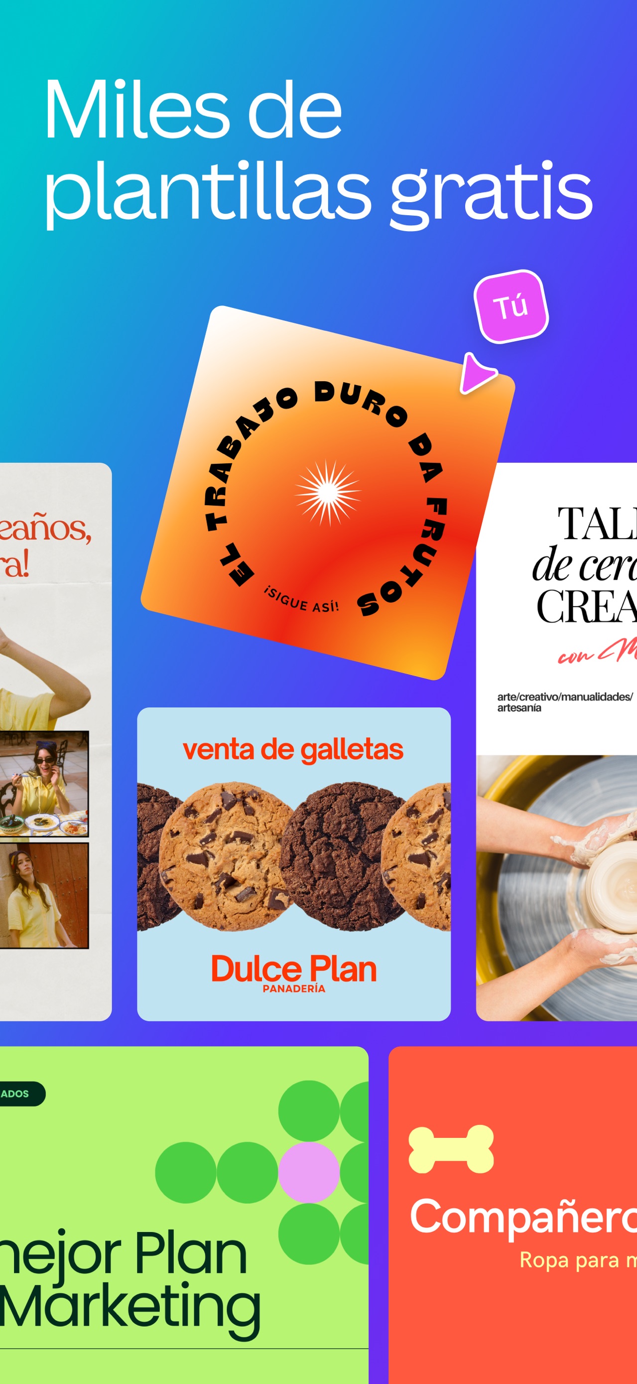 Captura de pantalla de Canva: Democratizando el Diseño Gráfico con Inteligencia Artificial