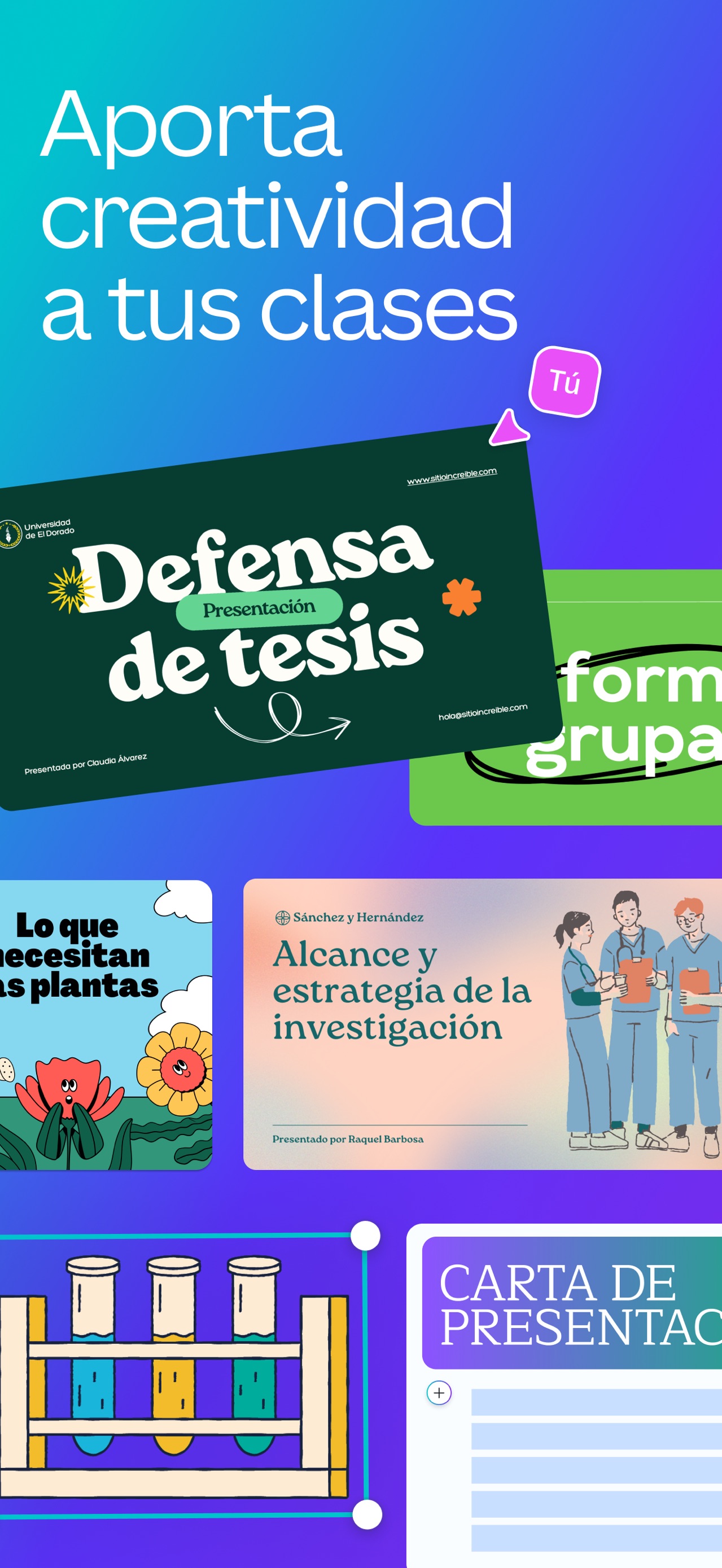 Captura de pantalla de Canva: Democratizando el Diseño Gráfico con Inteligencia Artificial