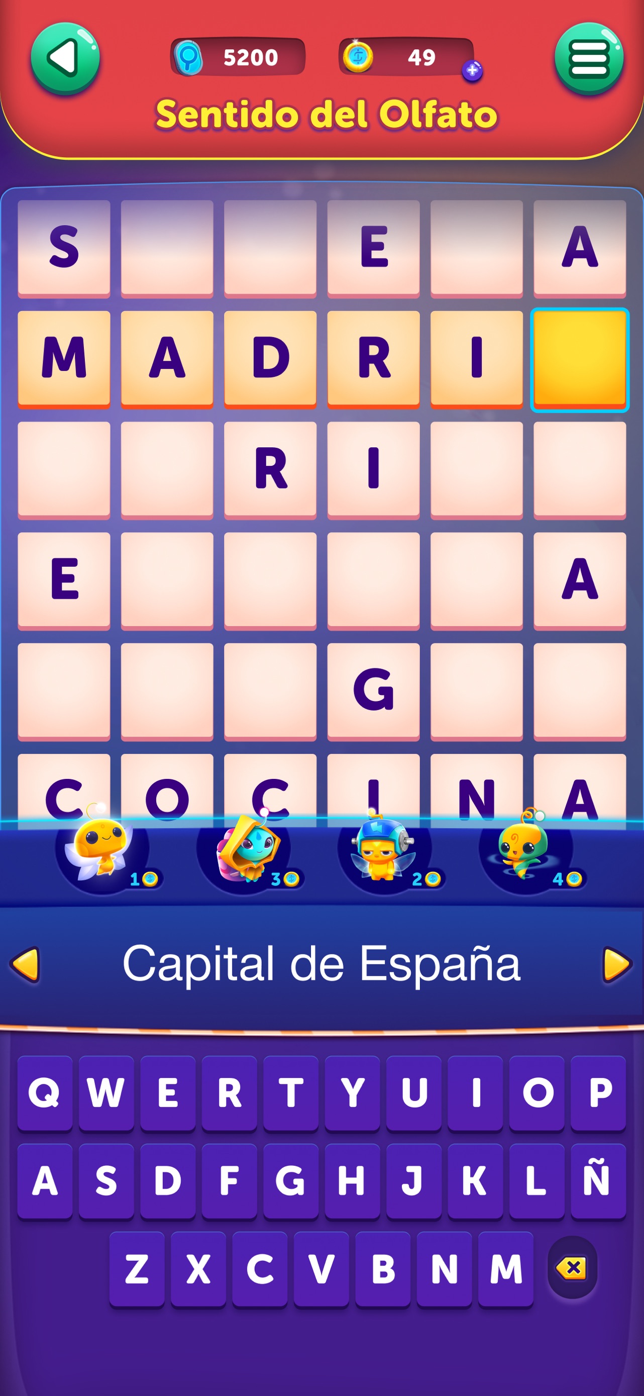 Captura de pantalla de CodyCross: Crucigramas: Análisis Completo de la App