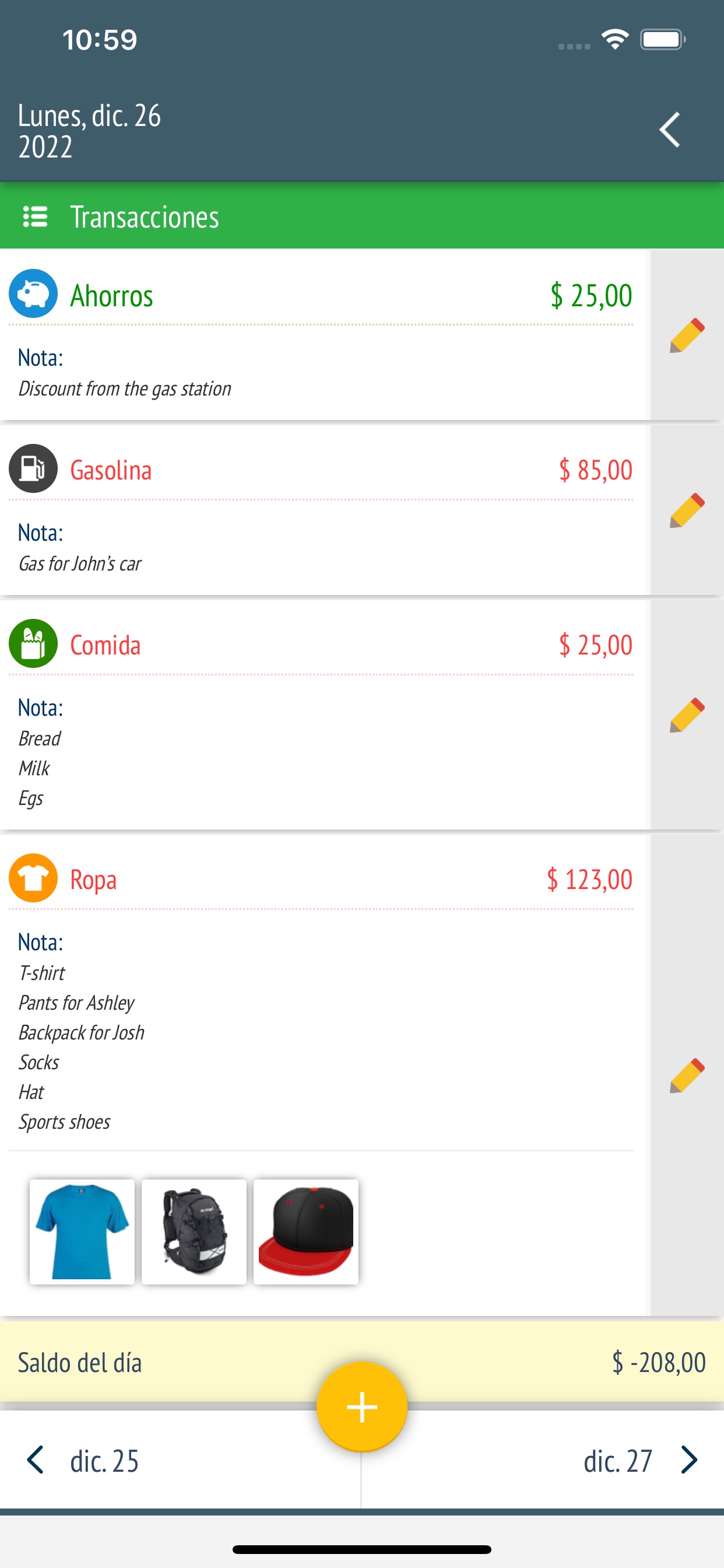 Captura de pantalla de Control de gastos y dinero: Análisis Completo de la App