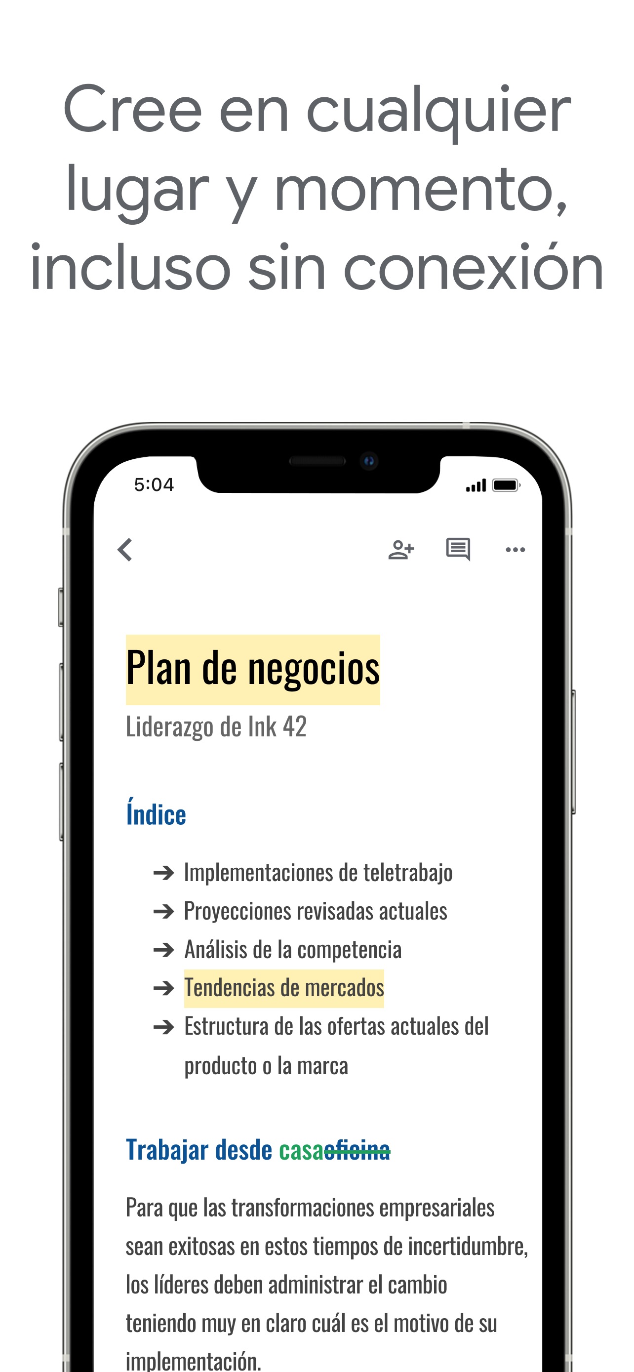 Captura de pantalla de Google Docs: La Revolución de la Edición Colaborativa de Documentos