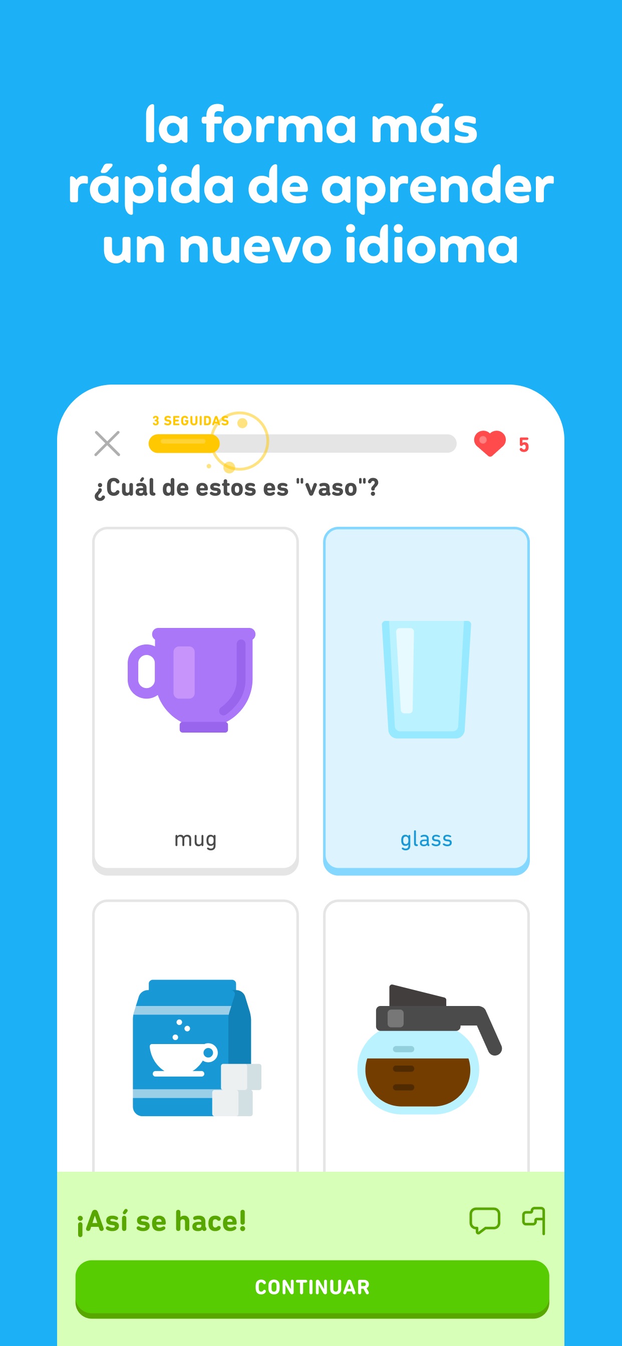 Captura de pantalla de Duolingo: Revolucionando el Aprendizaje de Idiomas con Gamificación Inteligente