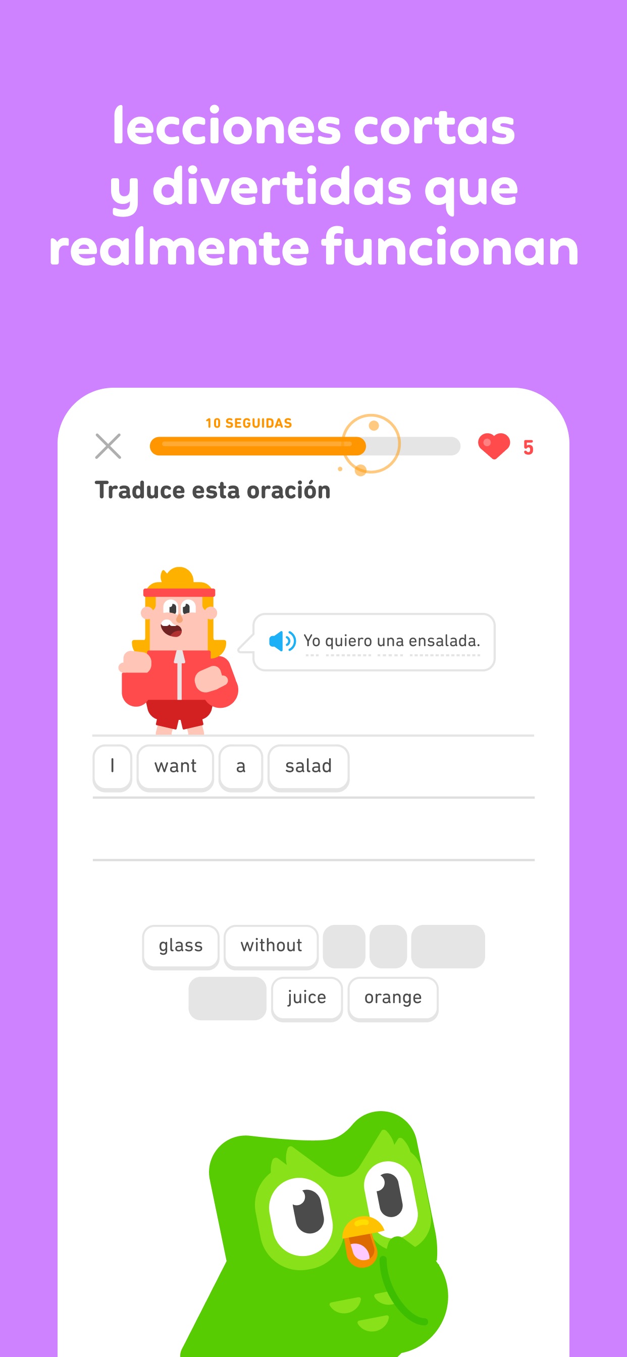 Captura de pantalla de Duolingo: Revolucionando el Aprendizaje de Idiomas con Gamificación Inteligente