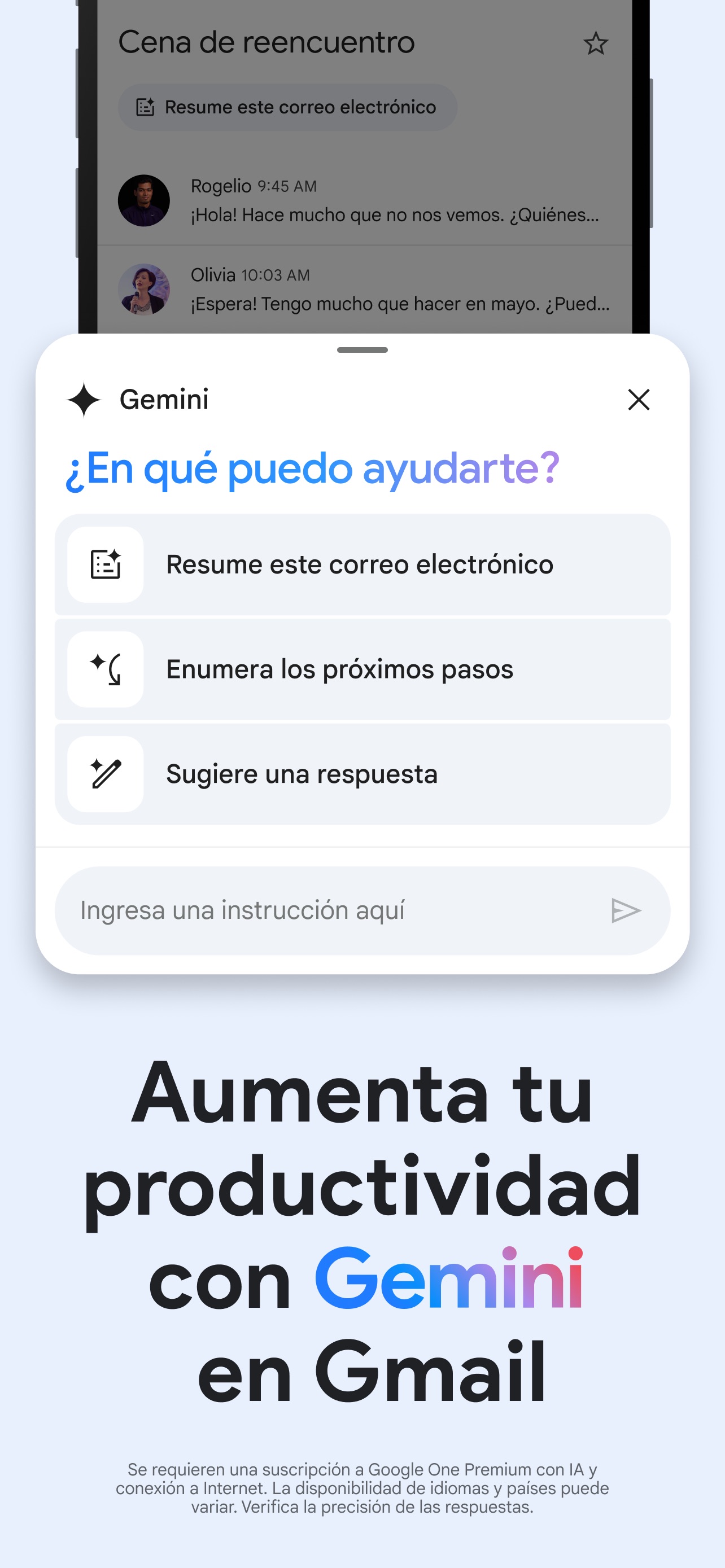 Captura de pantalla de El correo electrónico de Google: Análisis Completo de la App