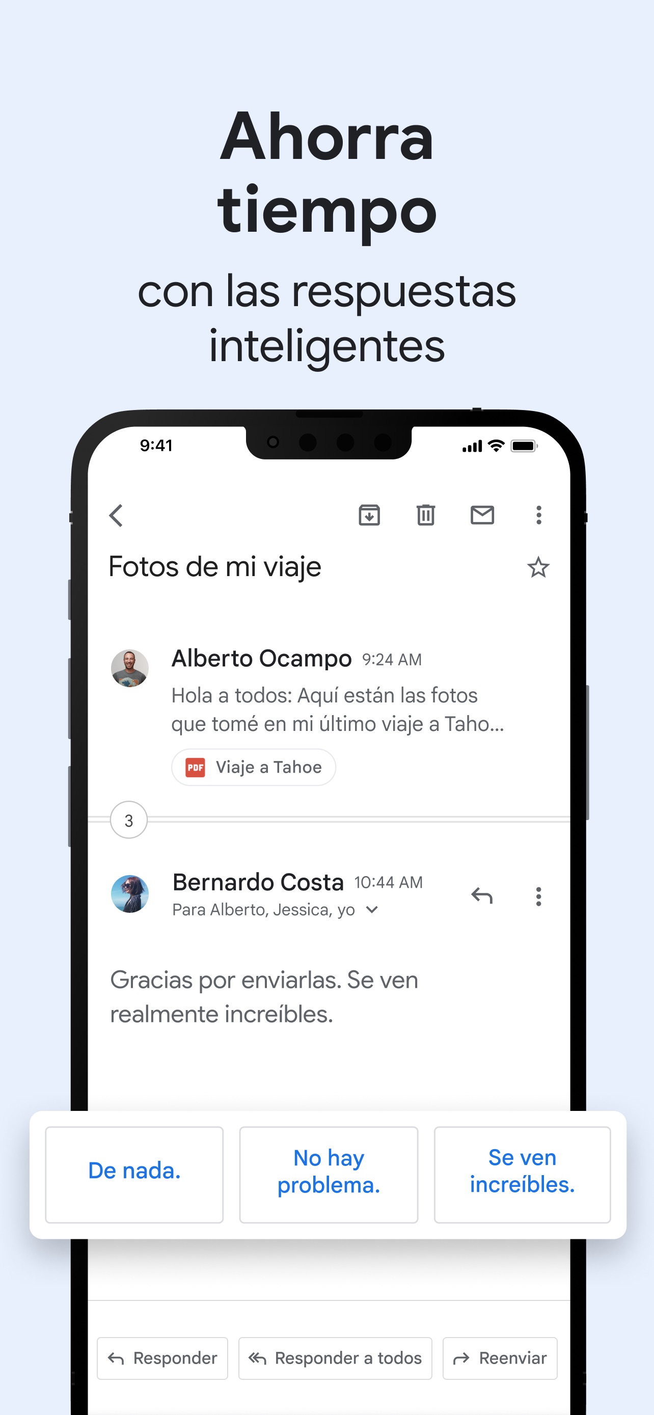 Captura de pantalla de El correo electrónico de Google: Análisis Completo de la App