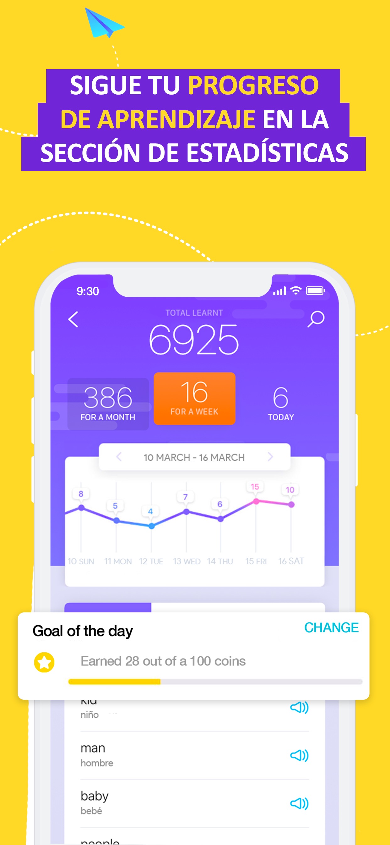 Captura de pantalla de EWA English: Aprende Ingles: Análisis Completo de la App