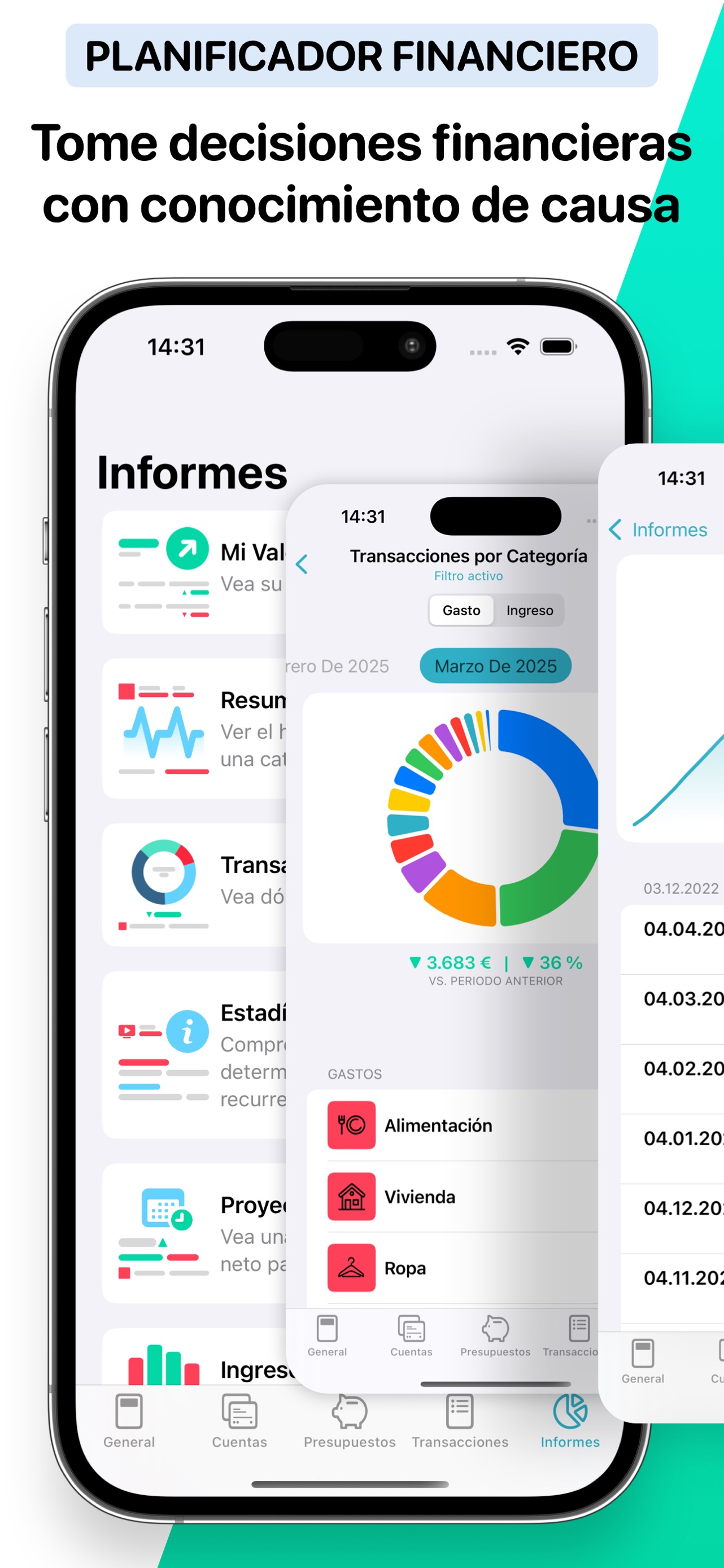 Captura de pantalla de Finanzas Personales MoneyCoach: Análisis Completo de la App