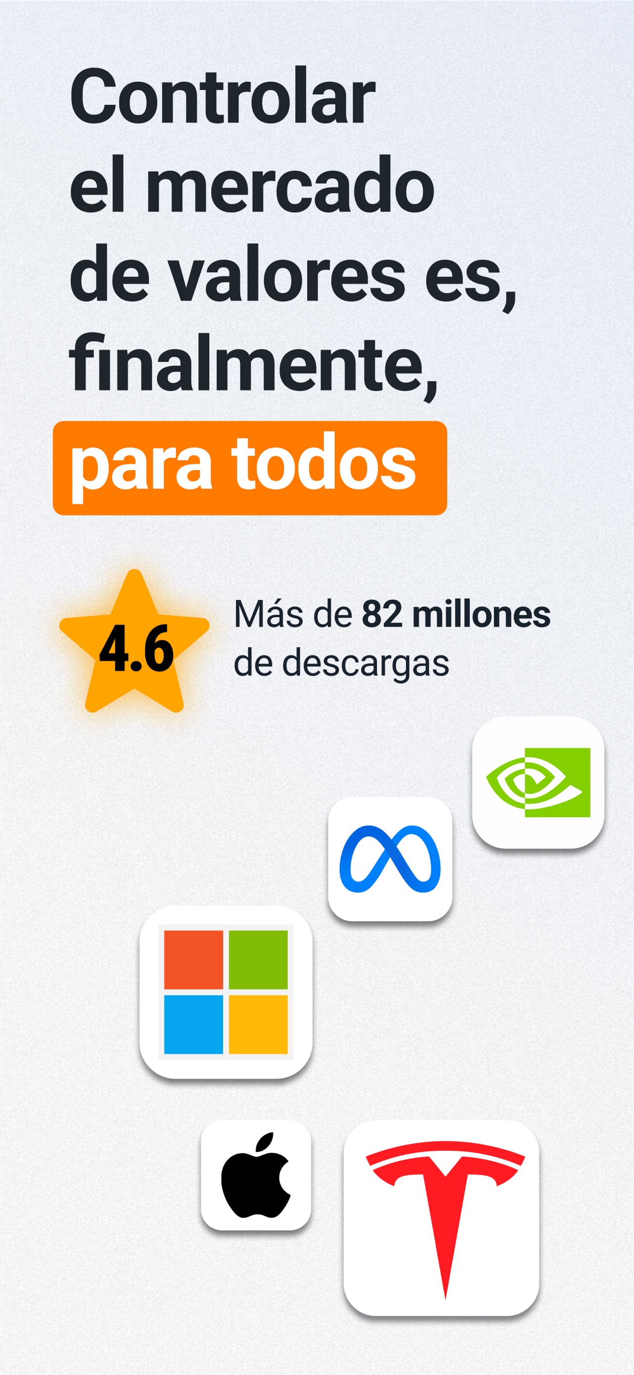 Captura de pantalla de Investing.com: Bolsa, noticias: Análisis Completo de la App