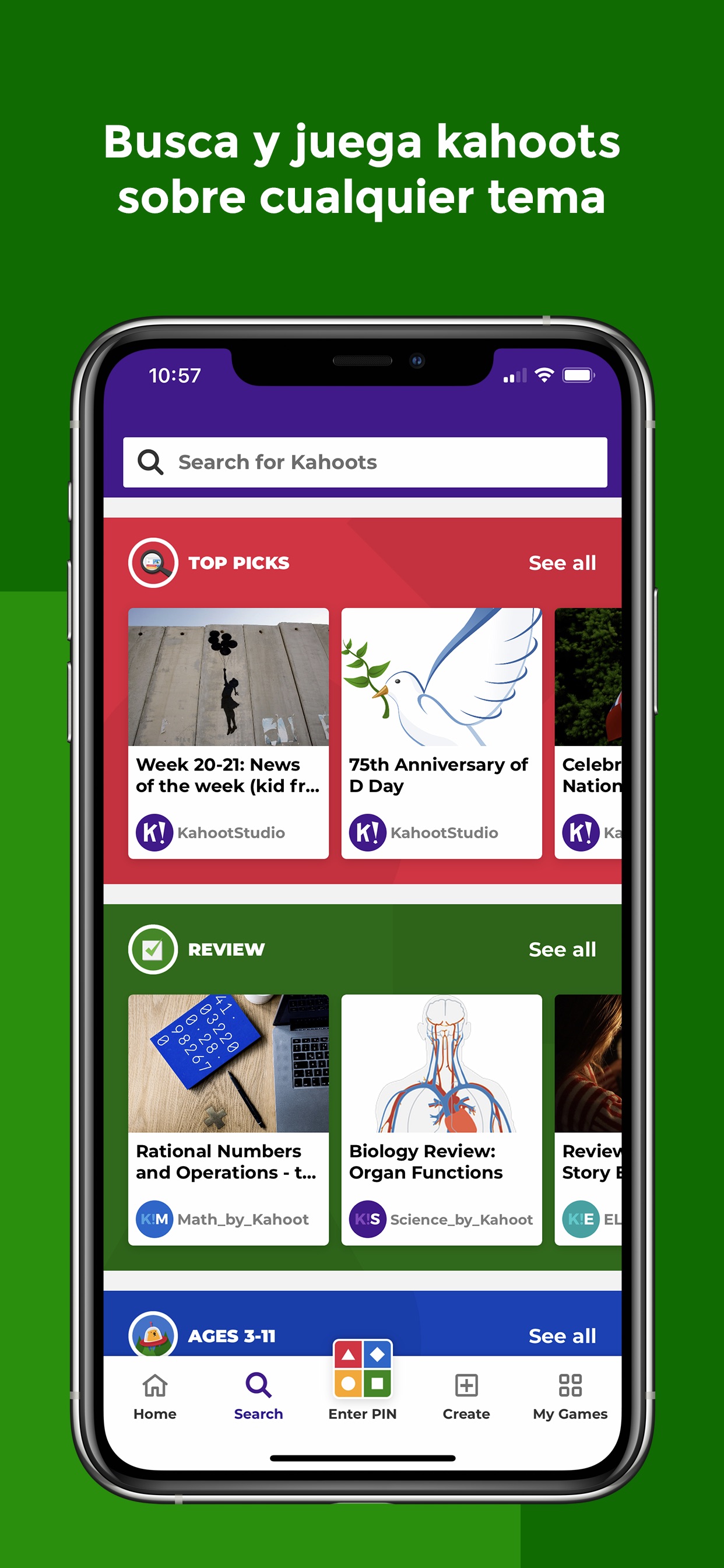 Captura de pantalla de Kahoot! - Juega y crea quizzes: Análisis Completo de la App