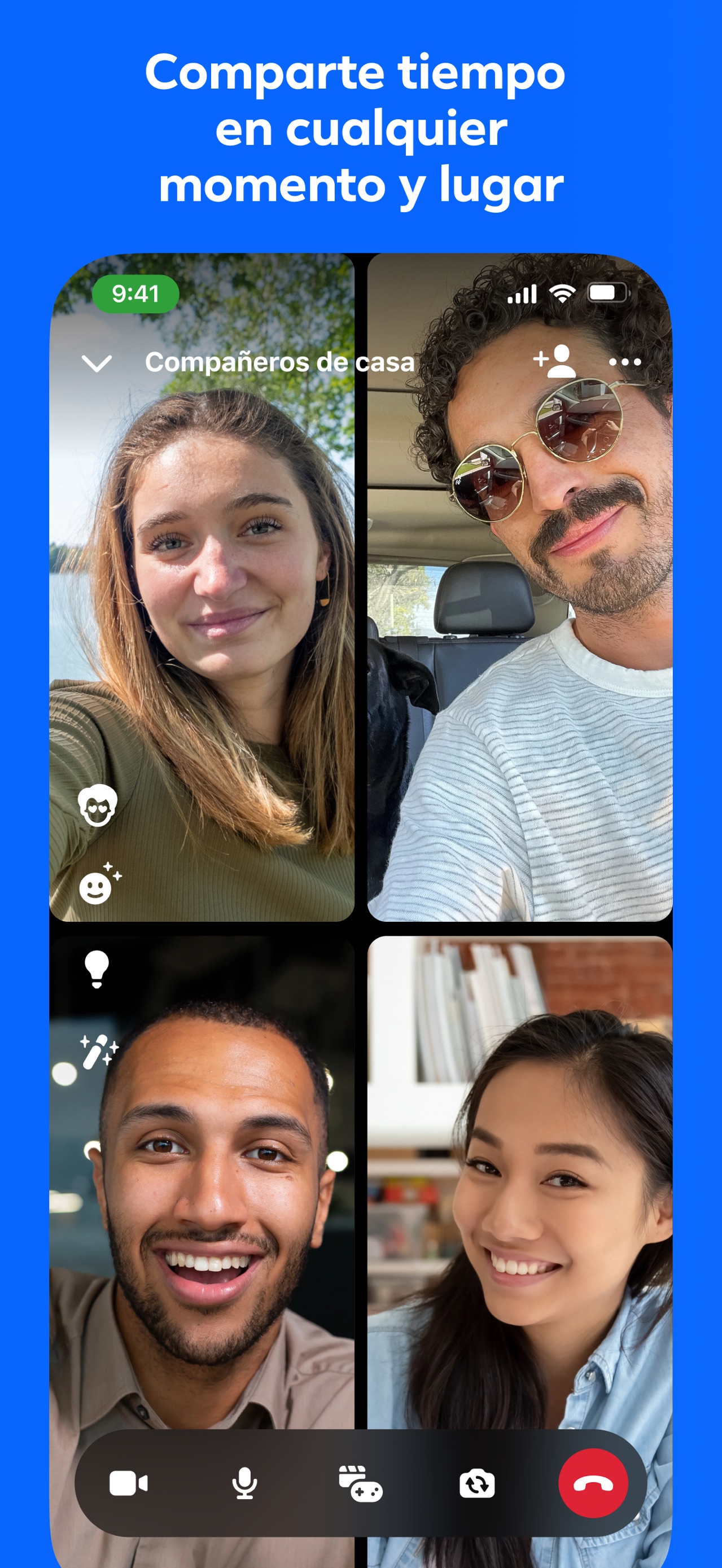 Captura de pantalla de Messenger: La Evolución de la Comunicación Social en iOS