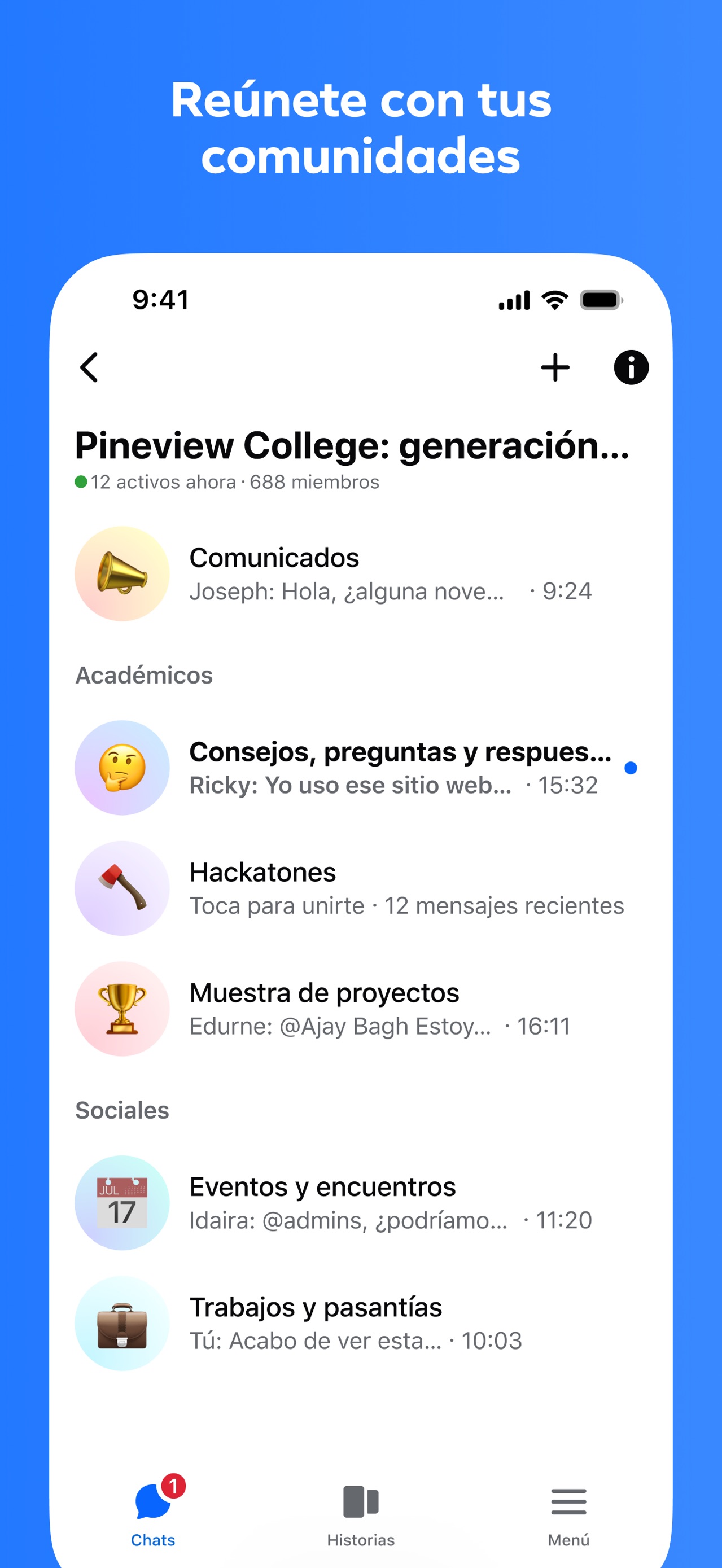 Captura de pantalla de Messenger: La Evolución de la Comunicación Social en iOS