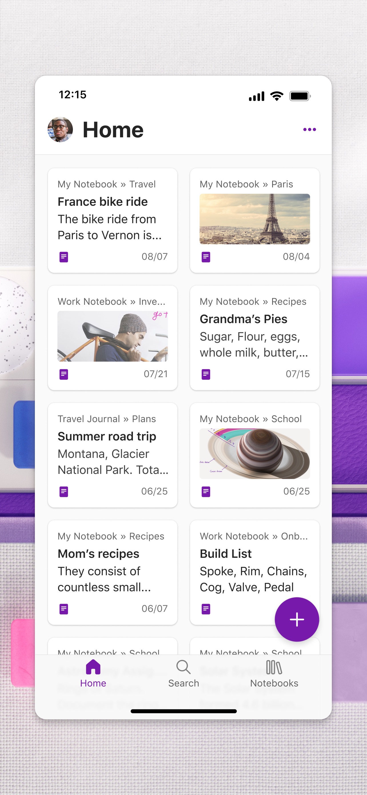 Captura de pantalla de Microsoft OneNote: Análisis Completo de la App