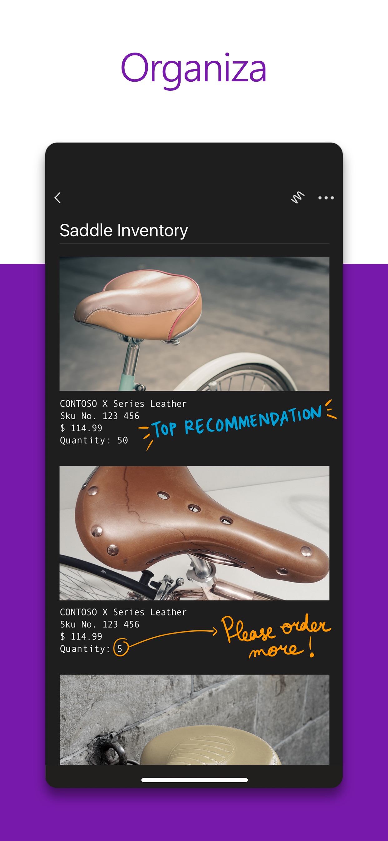 Captura de pantalla de Microsoft OneNote: Análisis Completo de la App