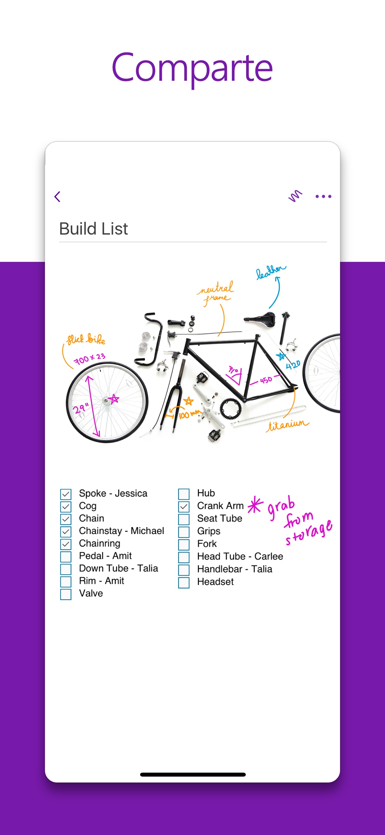 Captura de pantalla de Microsoft OneNote: Análisis Completo de la App
