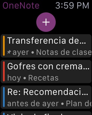 Captura de pantalla de Microsoft OneNote: Análisis Completo de la App
