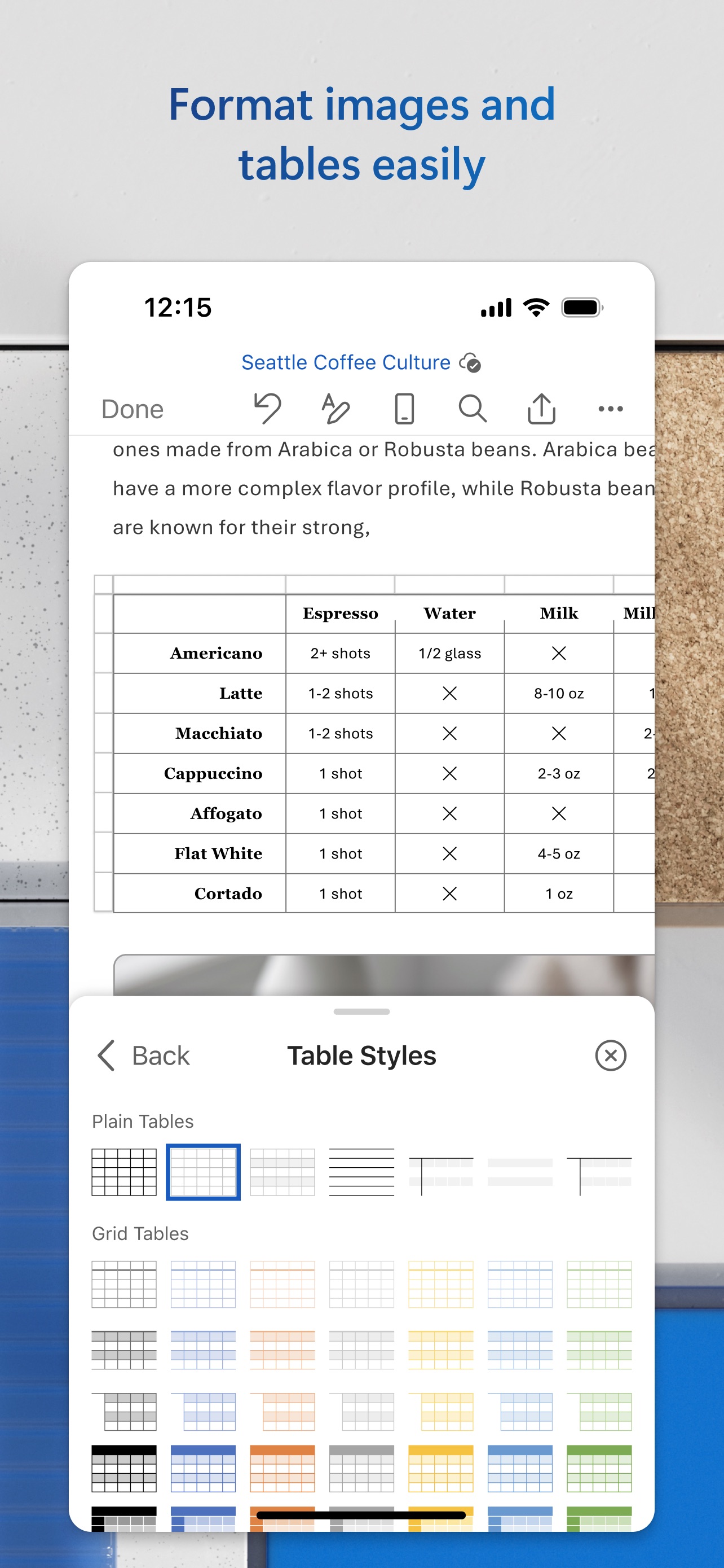 Captura de pantalla de Microsoft Word: La Evolución del Procesamiento de Texto en la Era Móvil