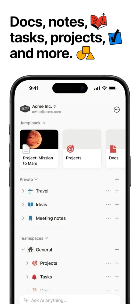 Captura de pantalla de Notion: La Revolución de la Productividad Personal y Colaborativa