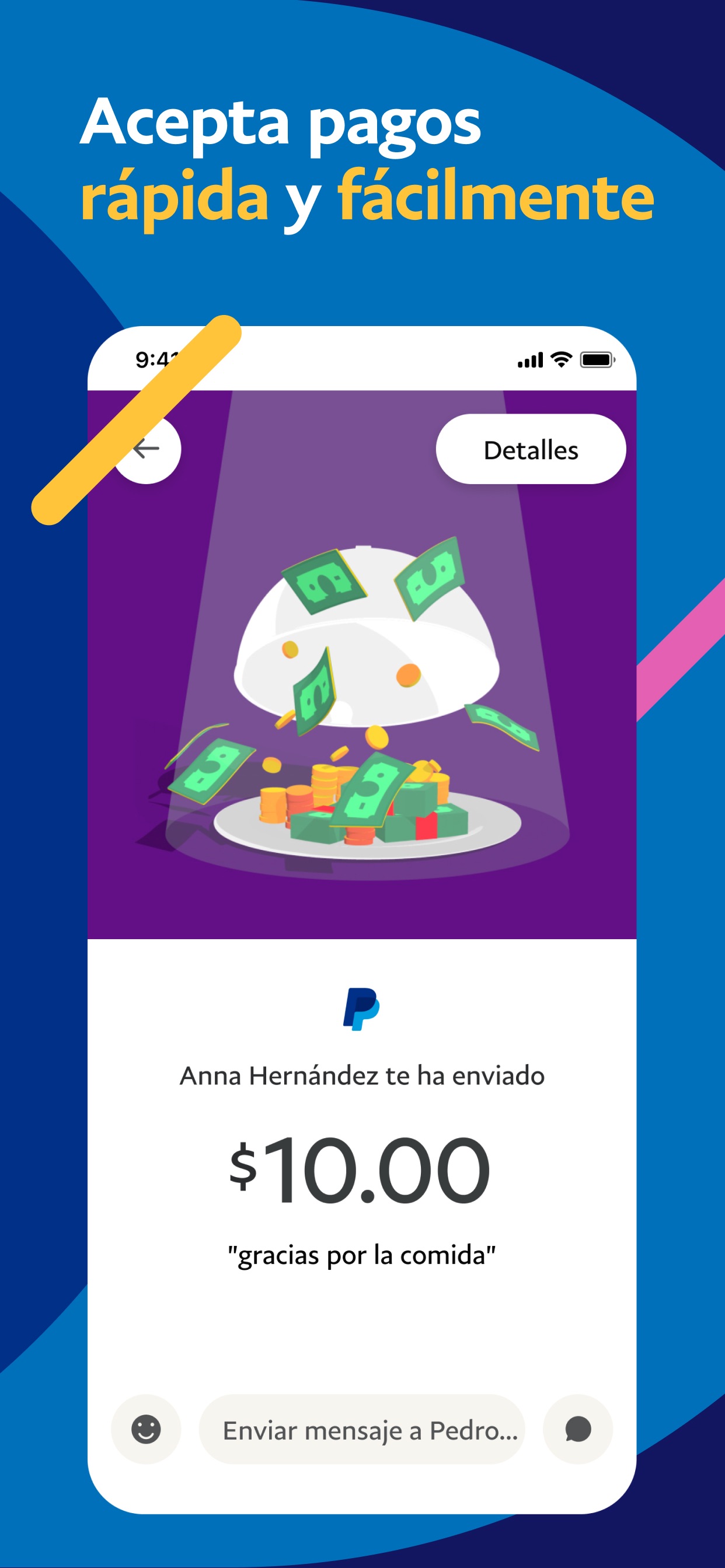 Captura de pantalla de PayPal: Análisis Completo de la App