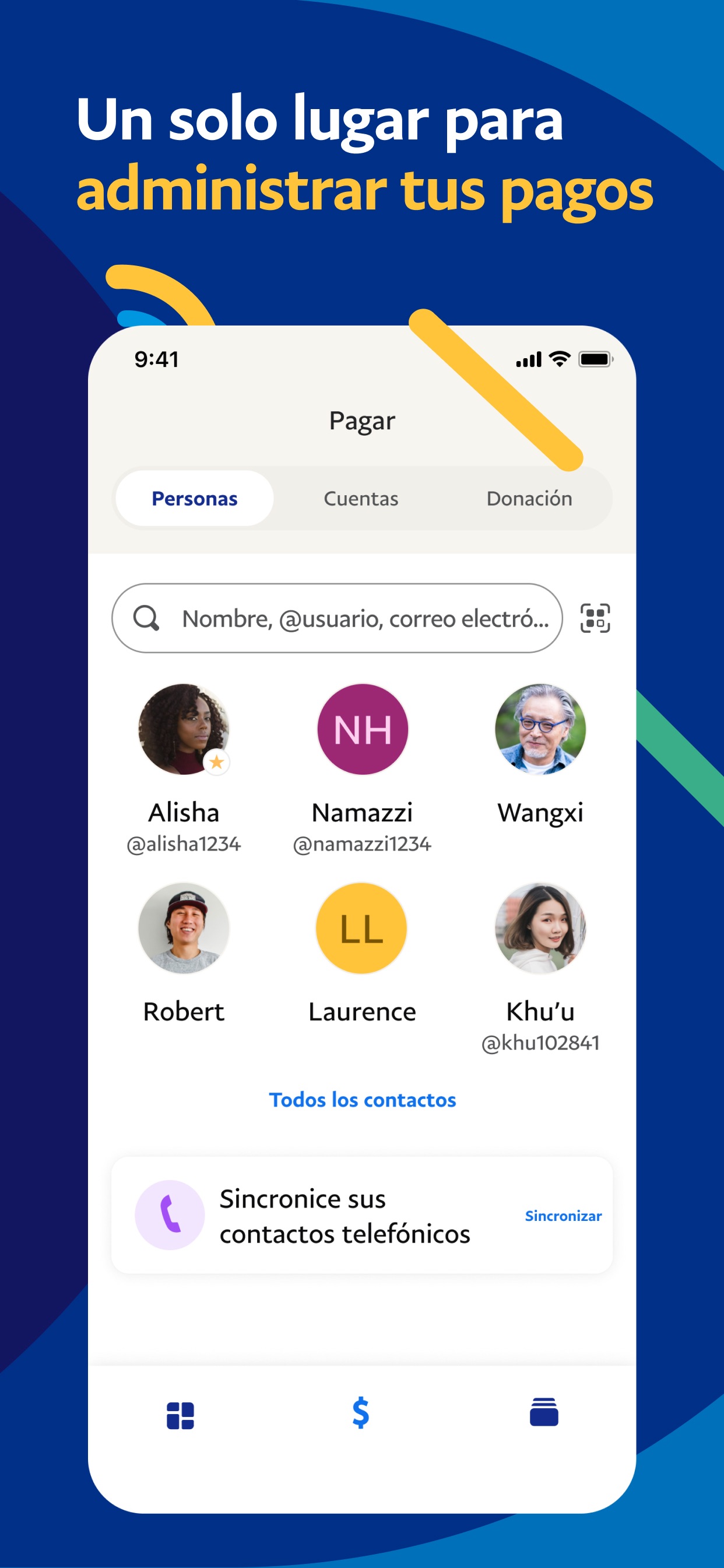 Captura de pantalla de PayPal: Análisis Completo de la App