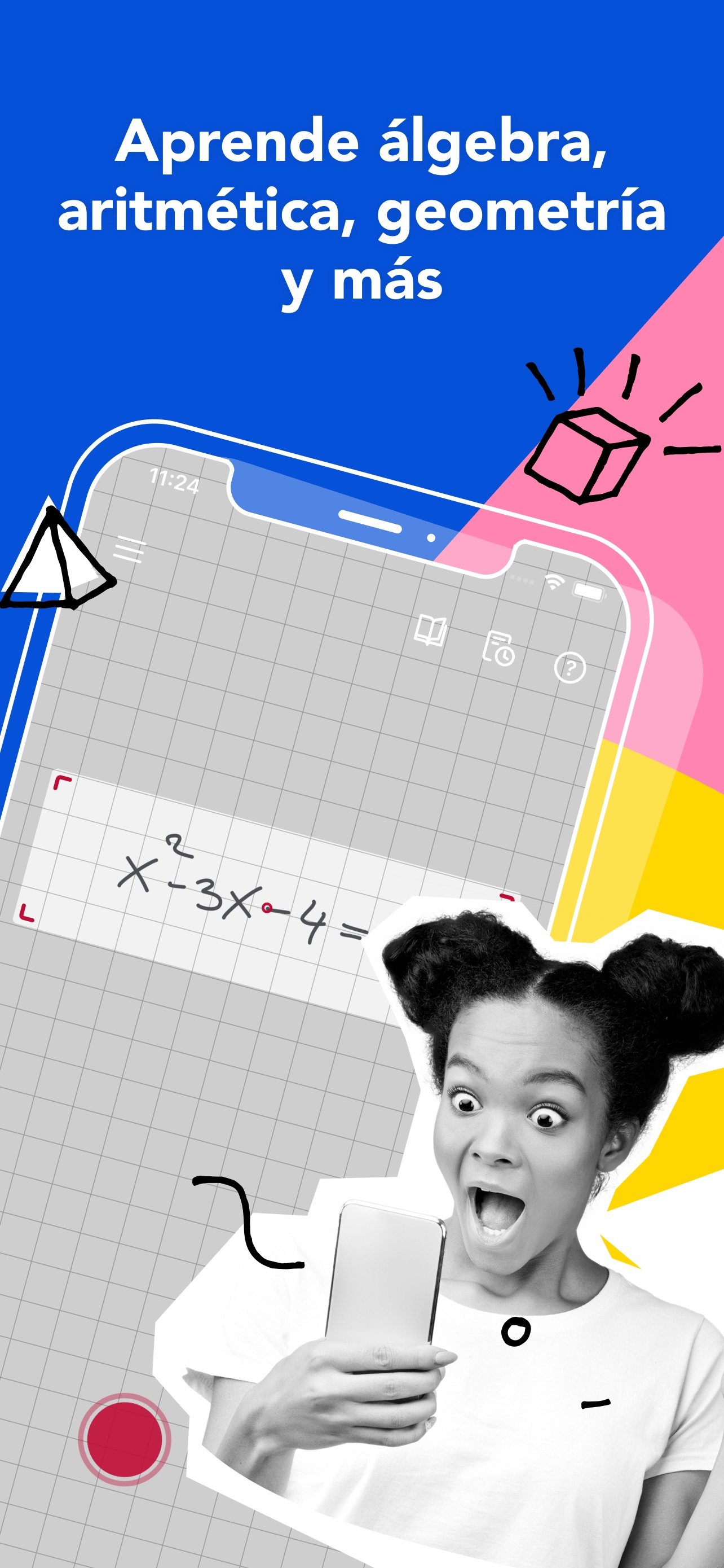 Captura de pantalla de Photomath: Revolucionando el Aprendizaje de Matemáticas con Reconocimiento Visual
