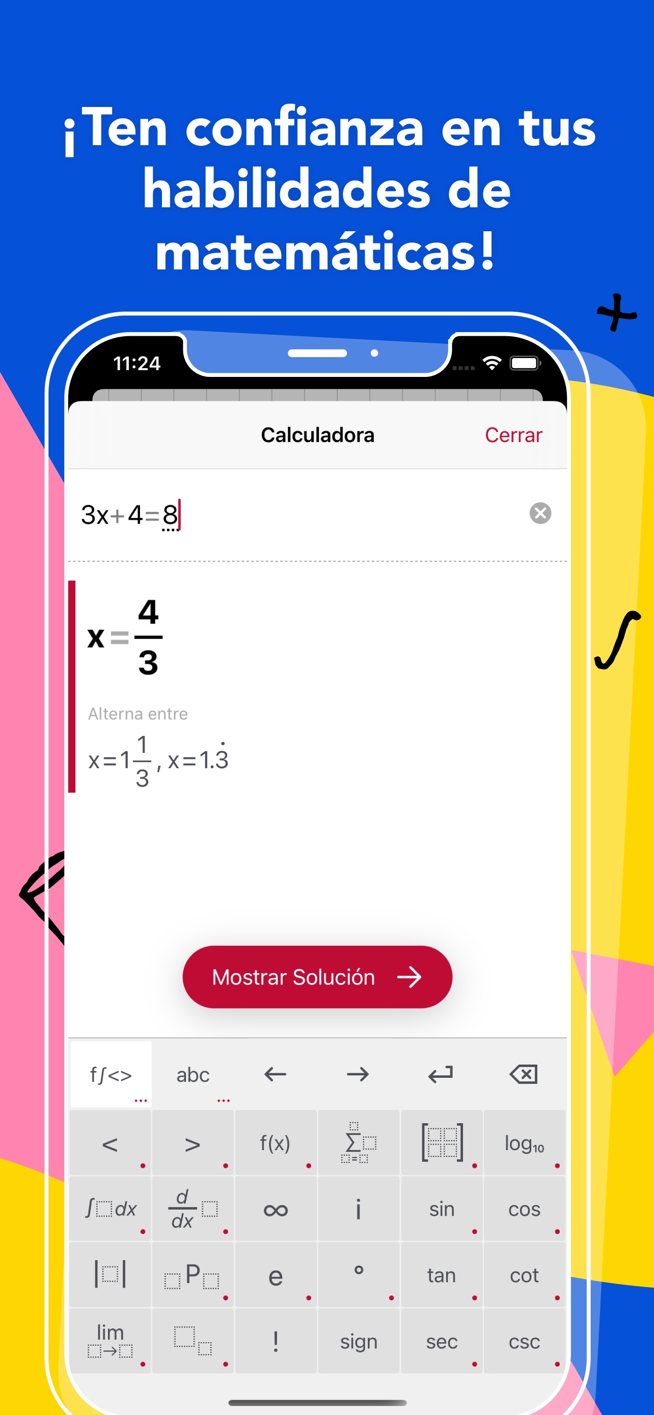 Captura de pantalla de Photomath: Revolucionando el Aprendizaje de Matemáticas con Reconocimiento Visual