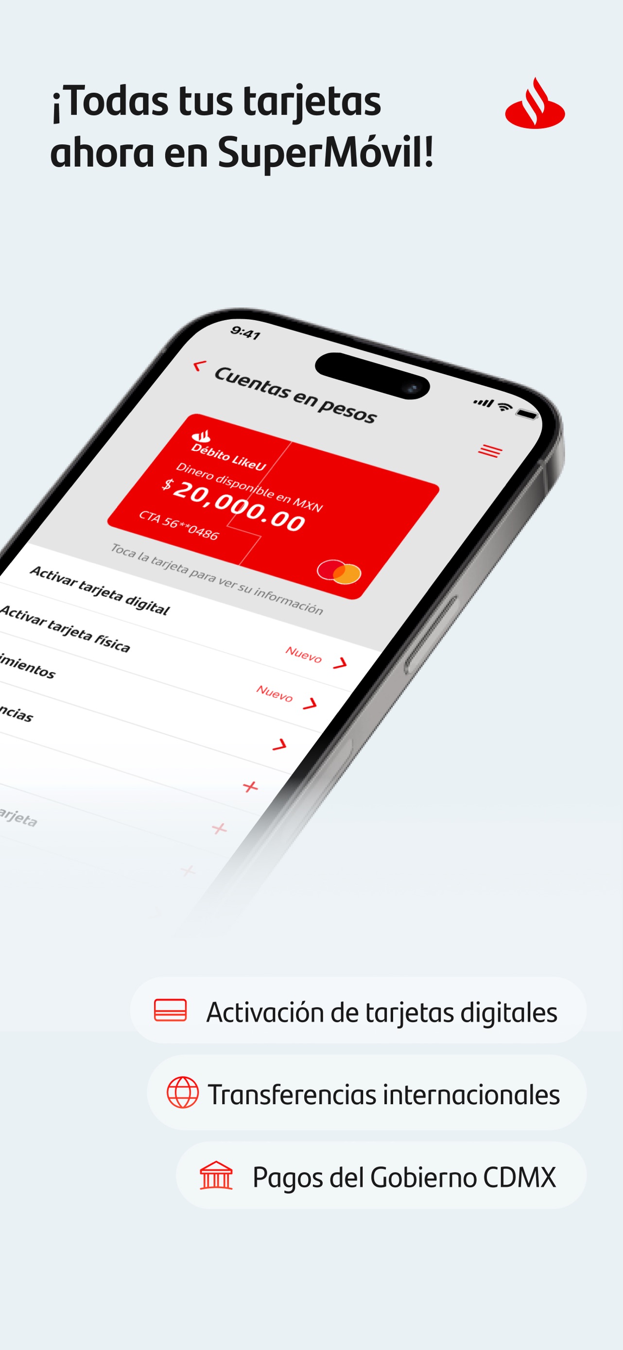Captura de pantalla de Santander SuperMóvil: Análisis Completo de la App