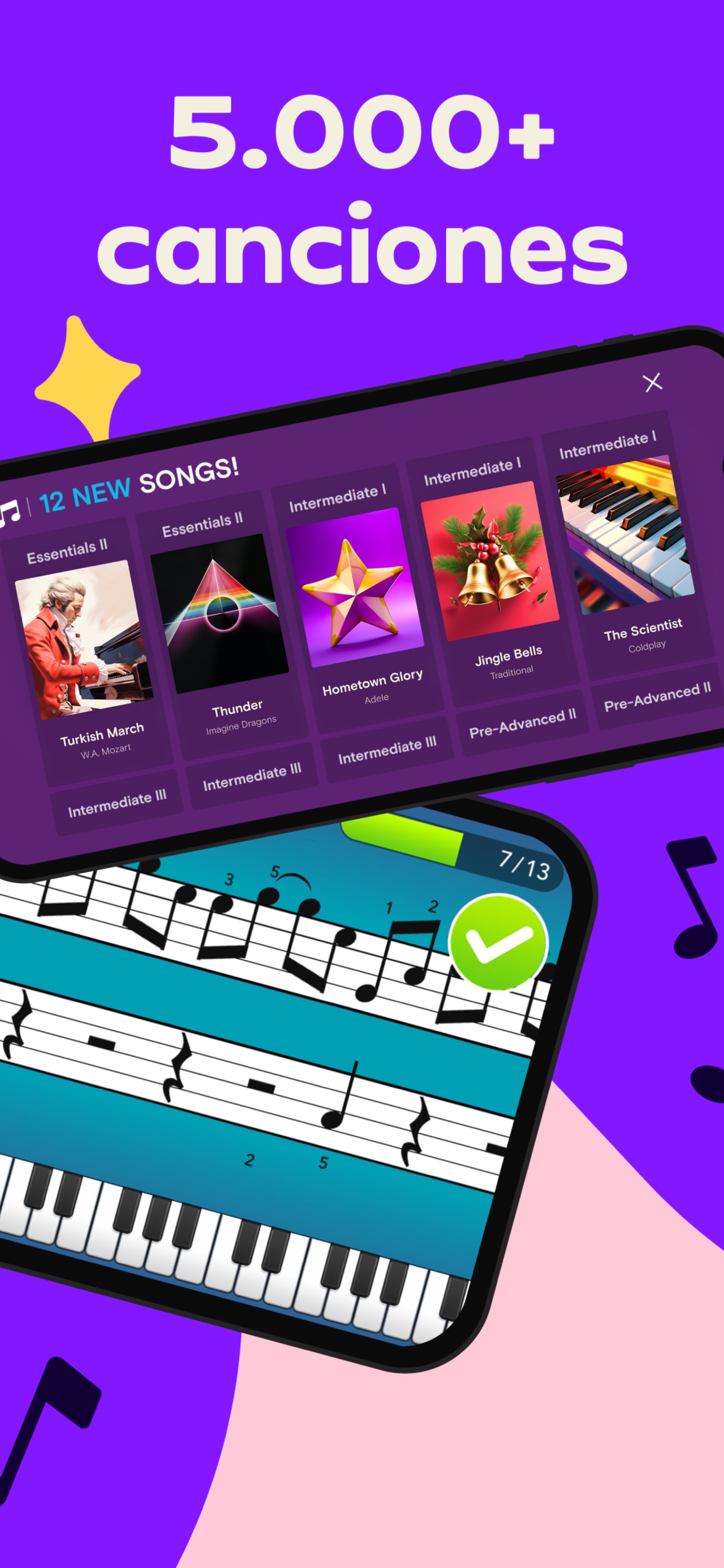 Captura de pantalla de Simply Piano - Aprende Rápido: Análisis Completo de la App