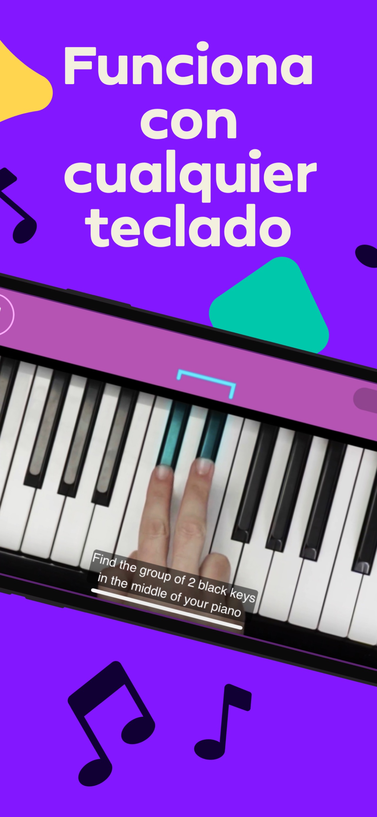 Captura de pantalla de Simply Piano - Aprende Rápido: Análisis Completo de la App