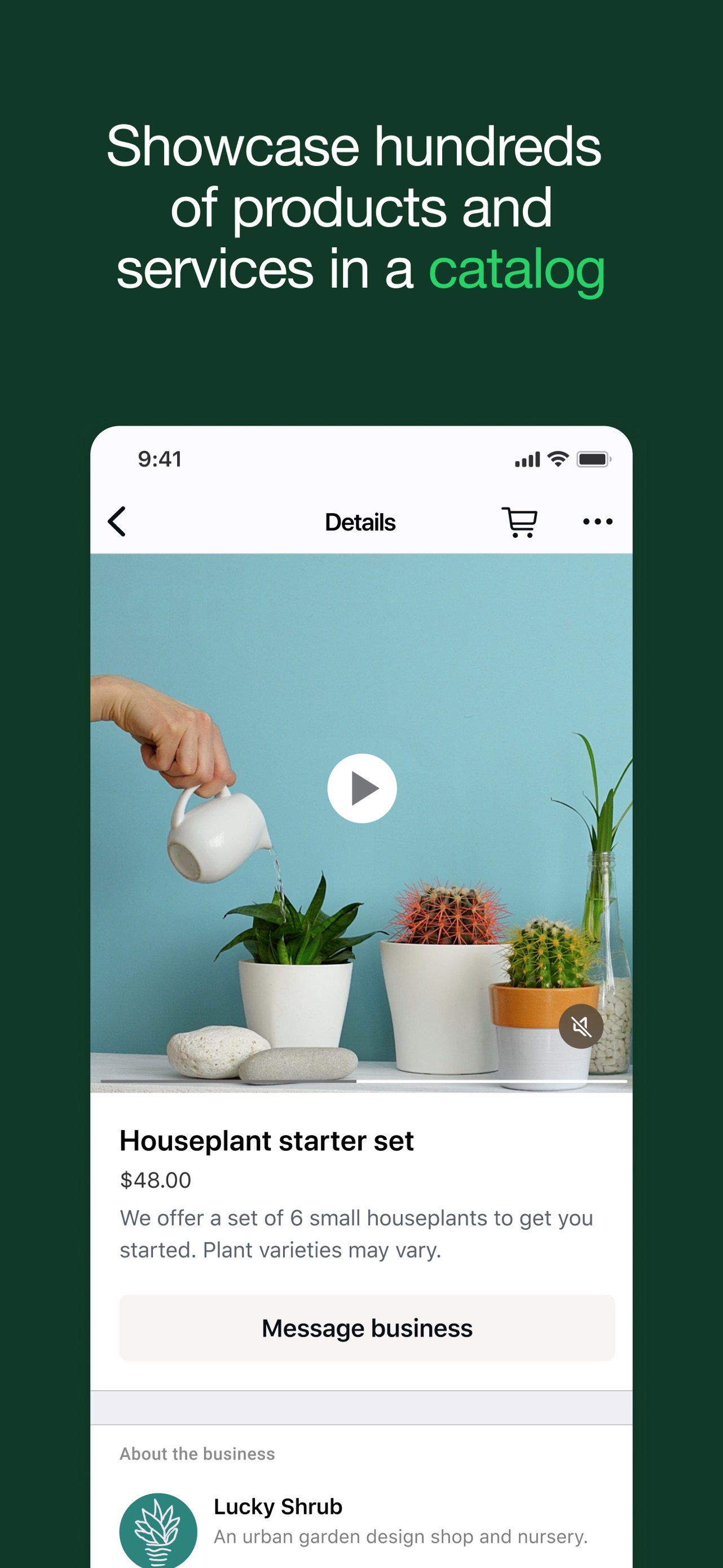 Captura de pantalla de WhatsApp Business: La Transformación Digital del Comercio Conversacional