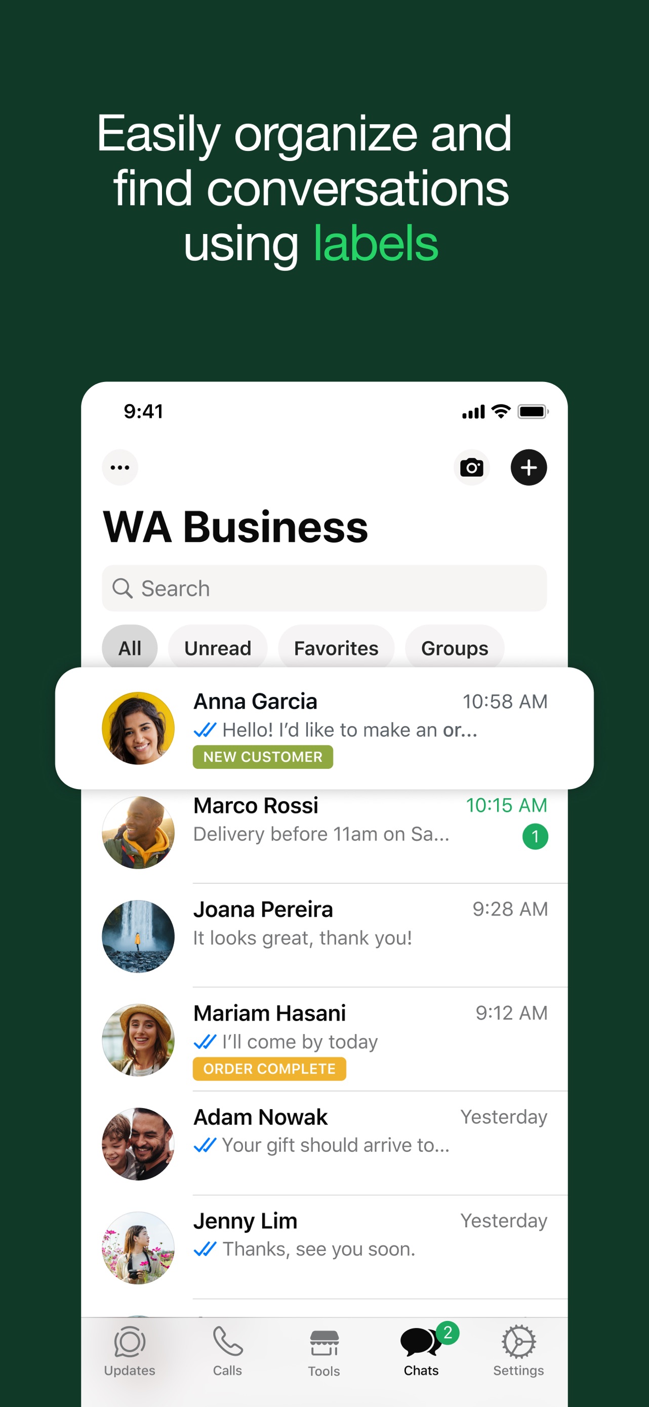Captura de pantalla de WhatsApp Business: La Transformación Digital del Comercio Conversacional